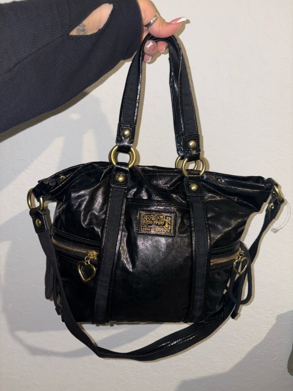 Coach Poppy Daisy Liquid Glass Tote Bag